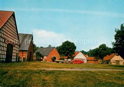 Saasse Runddorf Fachwerkhaeuser Baeuerliche Anwesen Saasse