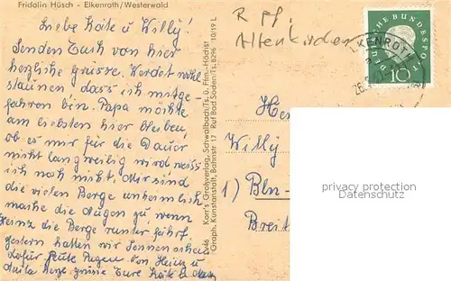 Elkenroth Elbbachtal mit Maerchenwald Elkenroth