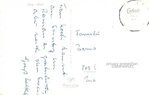 Olpe_Biggesee Panorama Olpe Biggesee