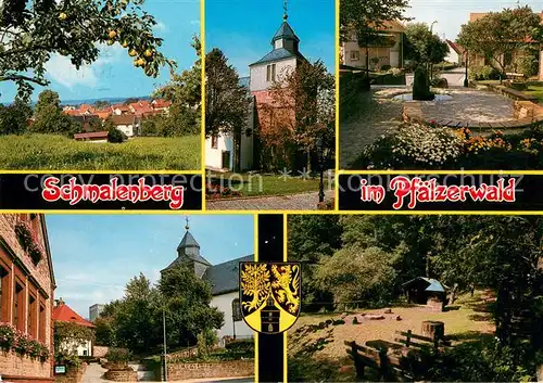 Schmalenberg_Pfalz Panorama Kirche Brunnen Park Schmalenberg_Pfalz