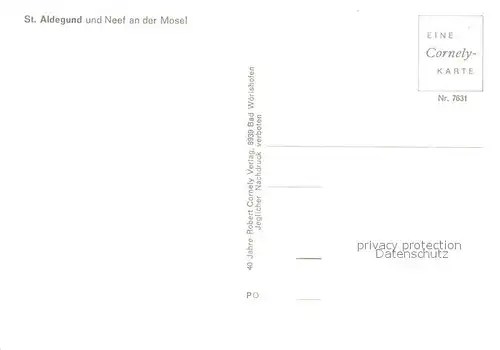 St_Aldegund und Neef an der Mosel St_Aldegund