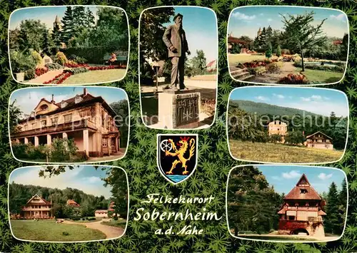 Sobernheim Parkpartien Kurhaus Felke Denkmal Sobernheim