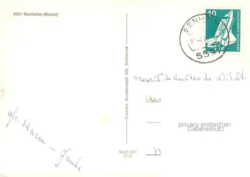 Senheim Senhals Moselpartie Kirche Senheim Senhals