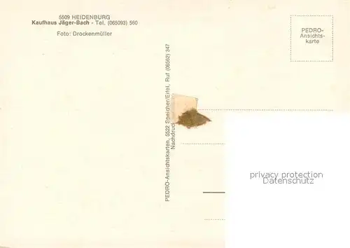 Heidenburg Panorama Brunnen Park Heidenburg