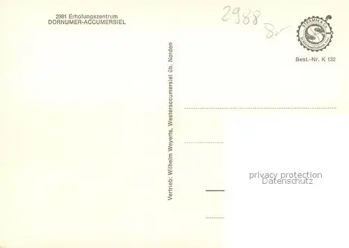 Dornumer_Accumersiel Erholungszentrum Bungalows Dornumer Accumersiel