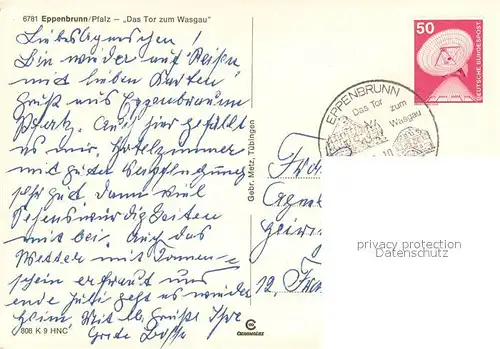 Eppenbrunn Ortsansicht Rathaus Kirche Grotte Eppenbrunn