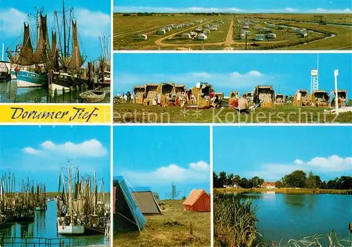 Dorumer_Tief Fischereihafen Fliegeraufnahme Strandpartien Fischereihafen Dorumer Tief