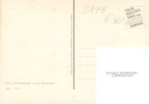 Otterndorf_Niederelbe Teilansicht mit Kirche Otterndorf Niederelbe