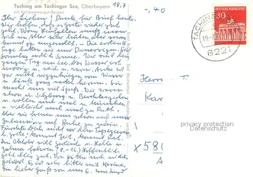 Taching_See Panorama am Tachinger See Taching See