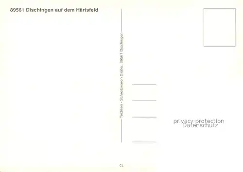 Dischingen Rathaus Kirche Schloss Taxis Burg Katzenstein Haertsfeldsee Dischingen