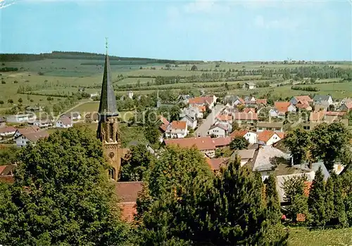 Ulrichstein Panorama mit Kirche Ulrichstein