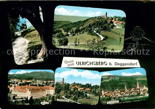 Ulrichsberg_Niederbayern Teilansichten Metten Ortspartie Deggendorf Ulrichsberg Niederbayern