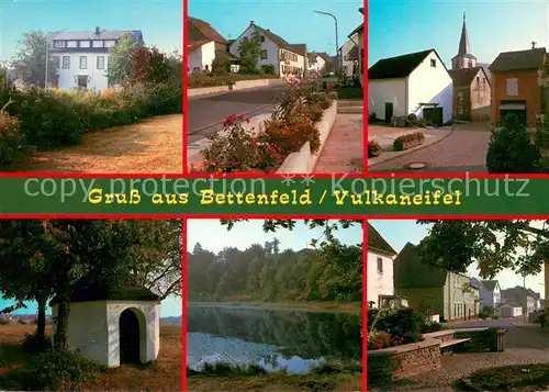 Bettenfeld_Eifel Orts und Teilansichten Kapelle Weiher Bettenfeld Eifel