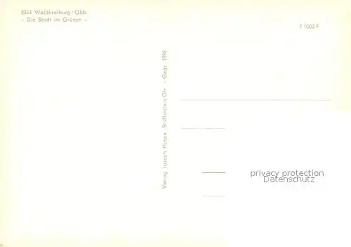 Waldkraiburg Kirche Panorama Springbrunnen Fliegeraufnahmen Freibad Waldkraiburg