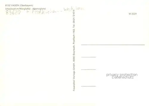 Vagen Mangfalltal Panorama Vagen