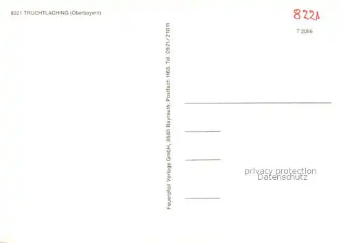 Truchtlaching Ortspartie mit Kirche Panorama Wegekreuz Badesee Truchtlaching