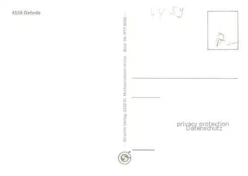 Gehrde Fachwerkhaus Ortsmotiv Kirche Gehrde