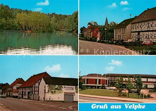 Velpke Schwanenteich Ortspartien Schule Velpke