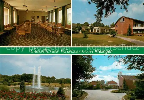 Krelingen Geistliches Rruestzentrum Saal Fontaene Teilansicht Krelingen