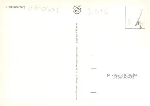 Suderburg Fachwerkhaeuser SPAR Markt Schule Heidelandschaft Bruecke Suderburg