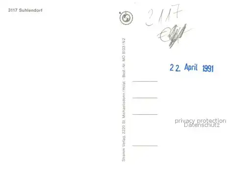 Suhlendorf Monument Muehle Flusspartie Schule Suhlendorf