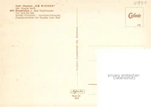 Bergkirchen_Bad_Oeynhausen Kirche Am Buchenberg Teilansicht Wittekindsquelle Bergkirchen_Bad