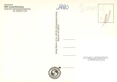 Lorup Feriendorf Teich Fontaene Lorup