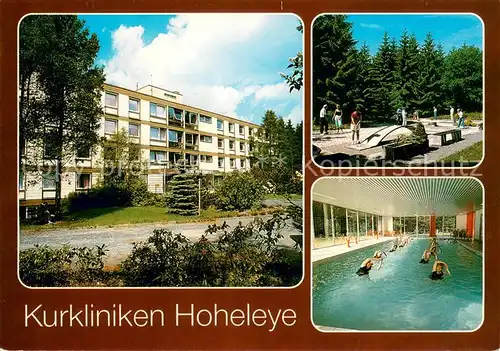 Hoheleye Kurklinik Hoheleye Minigolf Hallenbad Hoheleye