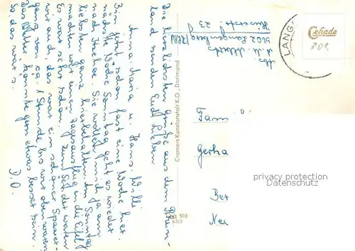 Langenberg_Rheinland Ev Kirche Bismarckturm Blick von der Klippe Sender Schwimmbad Langenberg_Rheinland