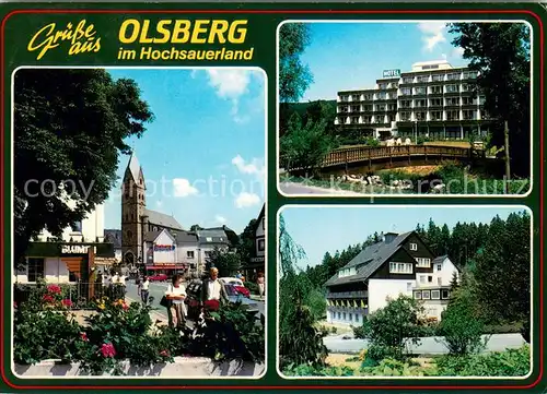 Olsberg_Sauerland Nikolauskirche Parkhotel Klinik am Stein Olsberg_Sauerland