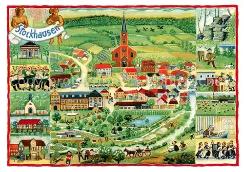 Stockhausen_Lauterbach Staedtebild Illustration Stockhausen_Lauterbach