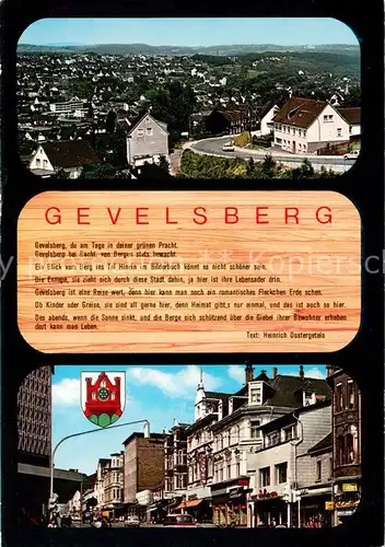 Gevelsberg Panorama Strassenpartie Gevelsberg