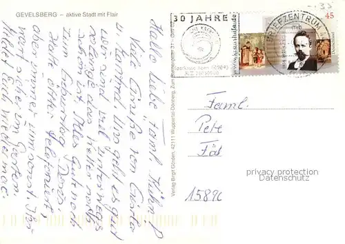 Gevelsberg Sparkasse Fussgaengerzone Stadtpark Gevelsberg