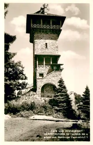 Bad_Homburg Cafe Restaurant Herbergturm im Taunus Erbauer Homburger Taunusklub e.V. Bad_Homburg