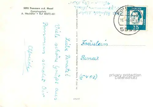 Pommern_Mosel Campingplatz Pommern Mosel