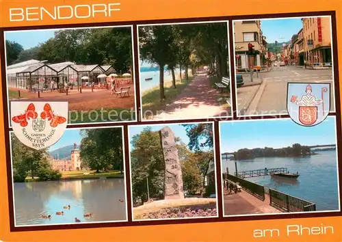 Bendorf_Rhein Gaertnerei Uferpromenade am Rhein Denkmal Innenstadt Bendorf Rhein