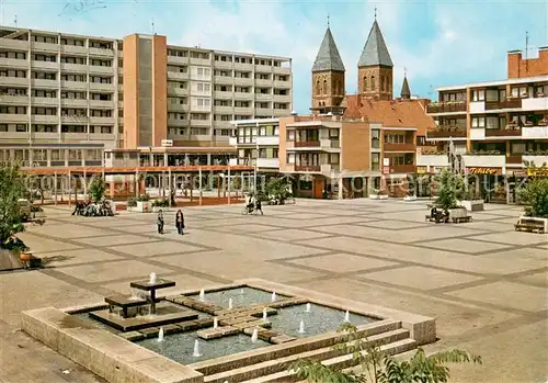 Gronau_Westfalen Kurt Schumacher Platz Wasserspiele Gronau_Westfalen