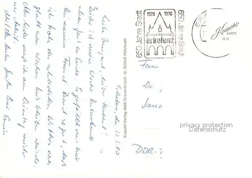 Erkelenz Dr. Eberle Platz Markt Kirche Burg Rathaus Stadthalle Ziegelweiher Fontaene Erkelenz