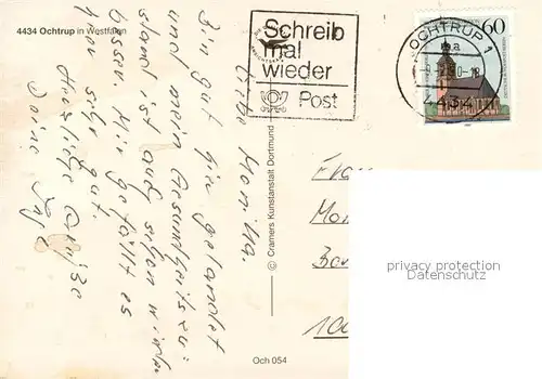 Ochtrup Kirche Schloss Park Teich Windmuehle Beltman Bau Ochtrup