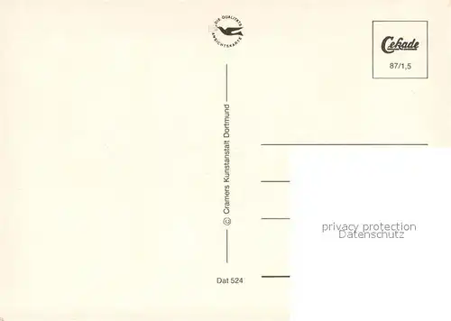 Datteln Fussgaengerzone Rathaus Schleuse Partnerstadt Cannock Civic Offices Clock Tower Market Place Church Datteln