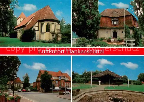 Hankensbuettel Luftkurort Lueneburger Heide Kirche Rathaus Grillplatz Hankensbuettel