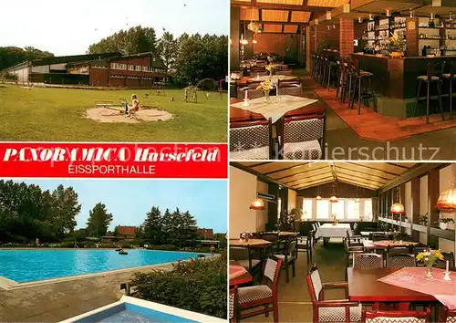 Harsefeld Panoramica Eissporthalle Restaurant Cafe Kinderspielplatz Freibad Harsefeld