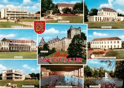 Bad_Bentheim Kurhaeuser Bettenhaeuser Hotel Restaurant Schloss Thermalbad Kurpark Bad_Bentheim