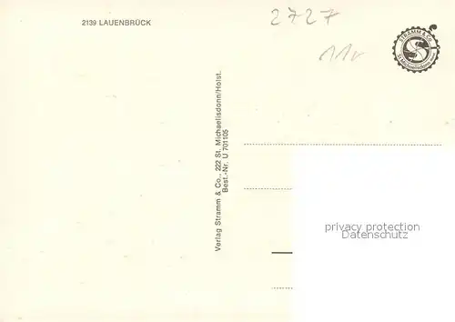 Lauenbrueck Partie am Fluss Wildpark Schule Lauenbrueck