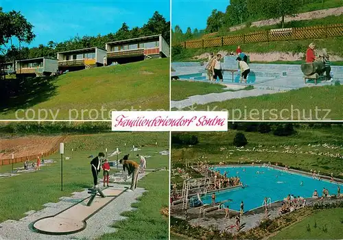Sontra Feriendorf Minigolfplatz Kneippbad Schwimmbad Sontra