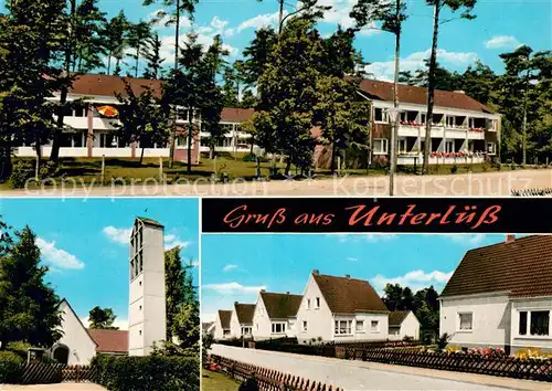 Unterluess Wohnsiedlung Kirche Unterluess