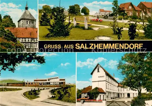 Salzhemmendorf Kirche Ortsansicht Parkanlagen Kurhaus Schule Salzhemmendorf
