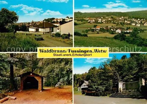 Fussingen Panorama Erholungsort Waldhuette Fussingen