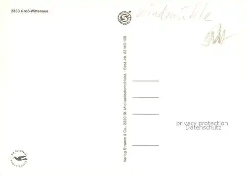 AK / Ansichtskarte Gross_Wittensee Reitstall Reitplatz Reetdachhaus Panorama Wittensee Naturpark Huettener Berge Gross Wittensee