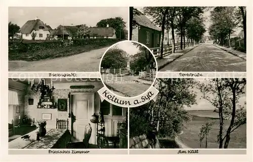 Keitum_Sylt Friesengehoeft Dorfstrasse Friesisches Zimmer Am Kliff Uwe Jens Lornsen Denkmal Keitum Sylt